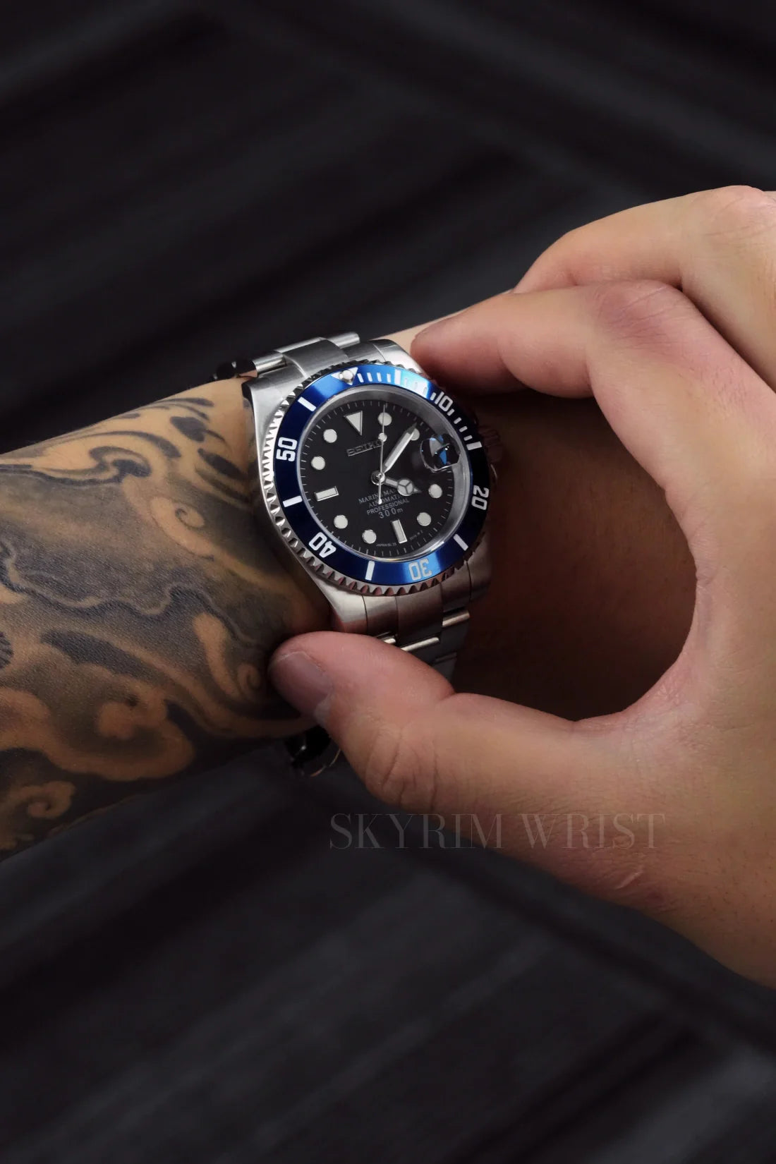 Mod Submariner Smurf