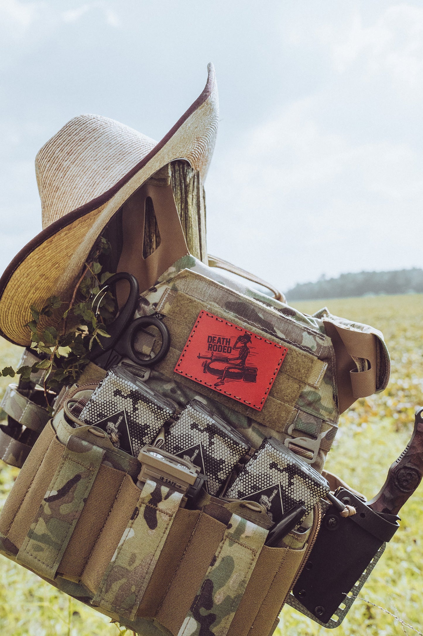 Death Rodeo Leather Patch