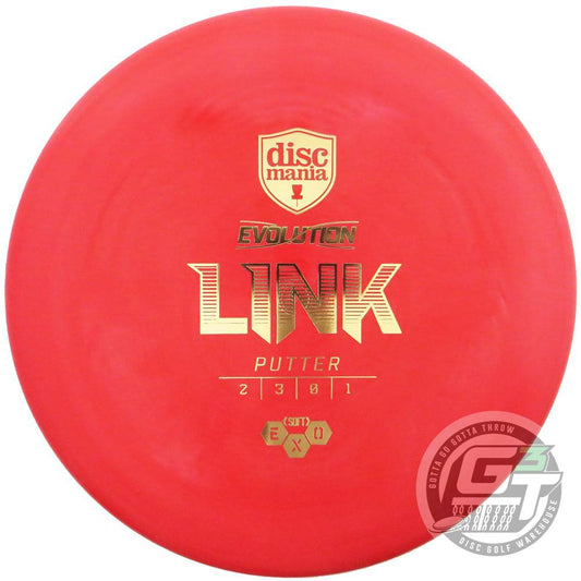 Discmania Evolution Exo Soft Link Putter Golf Disc