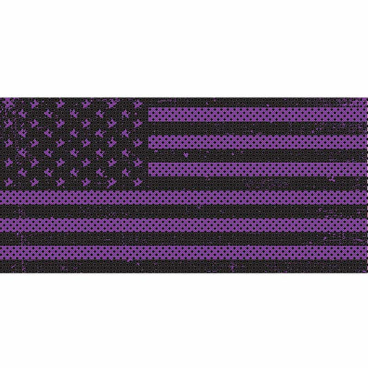 Purples Collection American Flag Grille Inserts