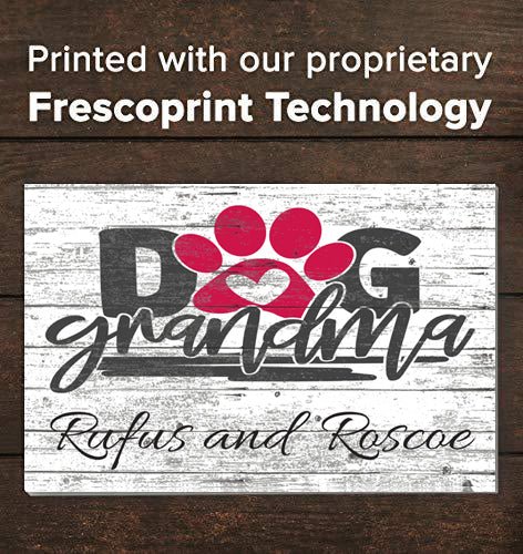 Dog Grandma Sign Personalized With Dog Names