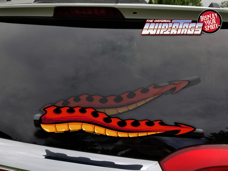 Dragon Tail (green or red) WiperTags