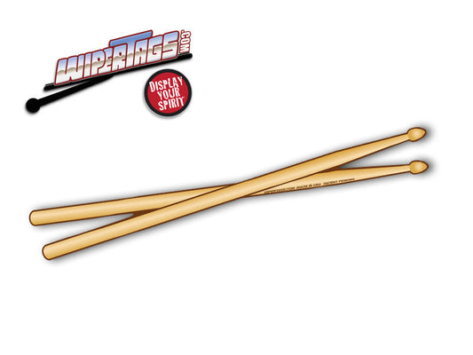 Drumsticks WiperTags