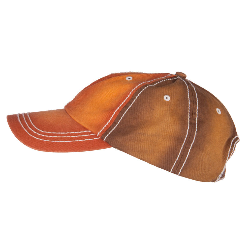 Cotton Twill Wash Distressed Cap