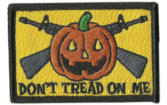 2" x 3" Tactical Halloween Pumpkin Patch