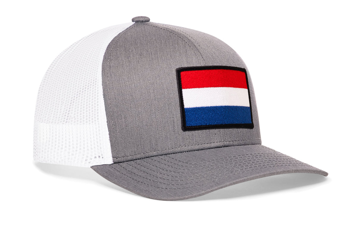 Netherlands Flag International Trucker Hat | Dutch Snapback