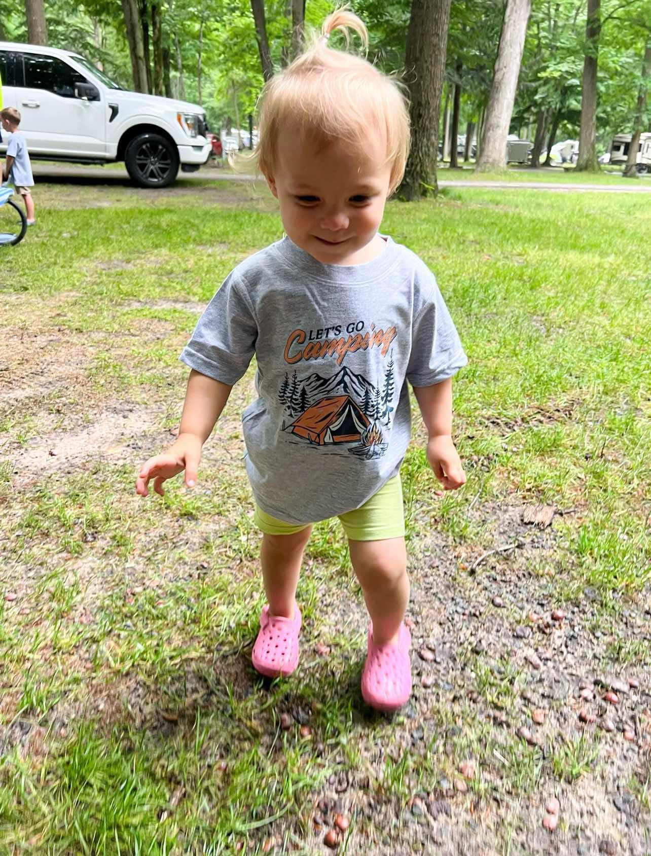 Let's Go Camping Toddler T-Shirt
