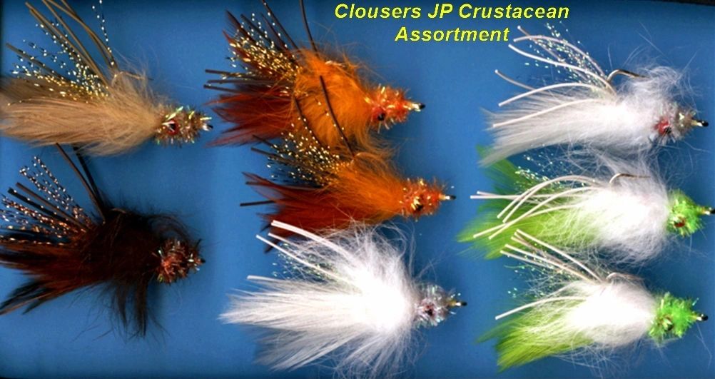 Clouser's JP Crustacean Assortment
