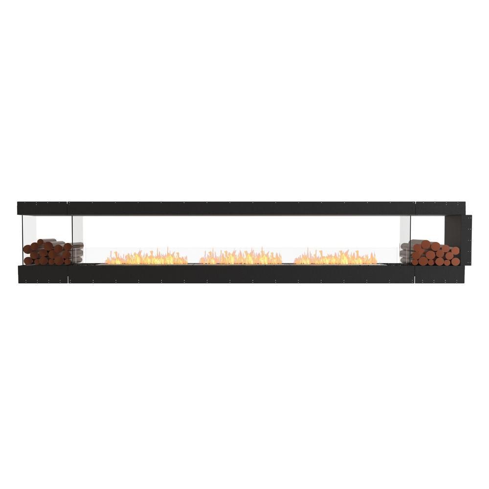 EcoSmart Fire Flex Ethanol Firebox with One Closed Side and Decorative Box