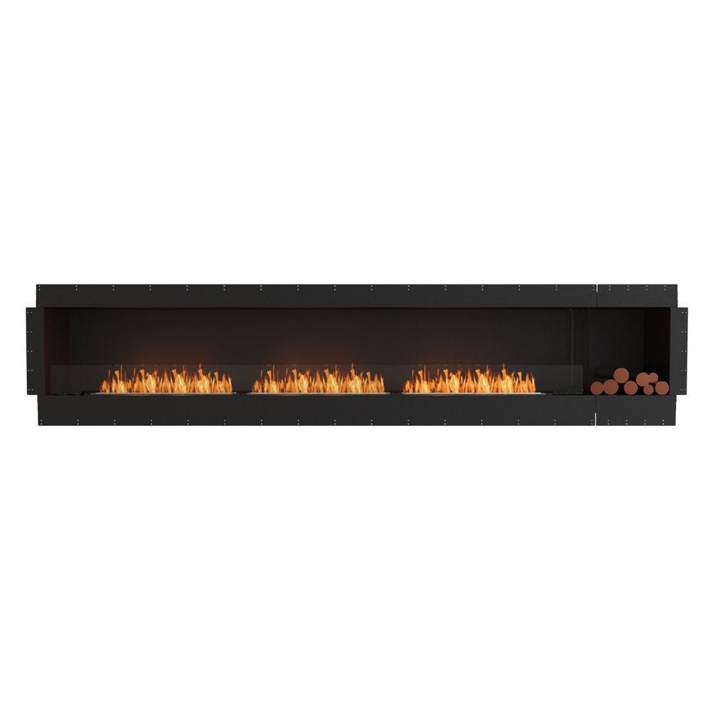 EcoSmart Fire Flex Single Sided Ethanol Firebox with Decorative Box