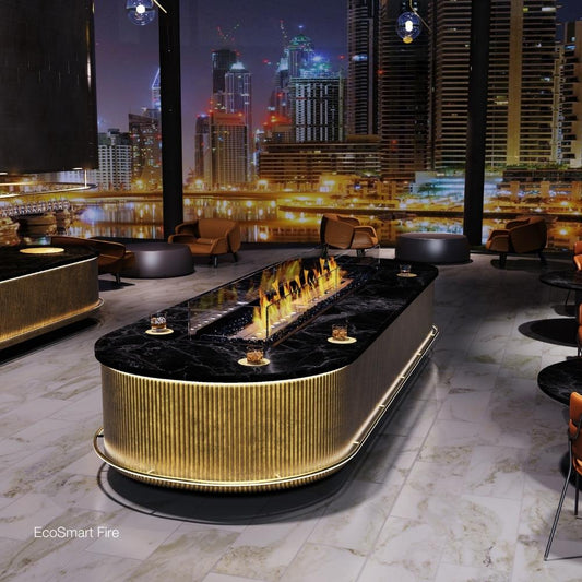 EcoSmart Fire Linear 90 Indoor/Outdoor Fire Pit Kit