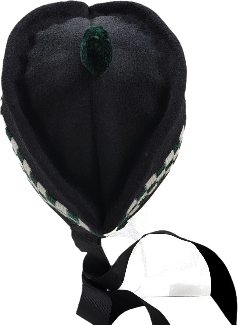 Scottish Glengarry Cap with Dice Band