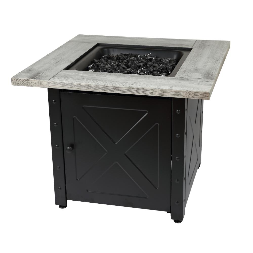 Endless Summer Mason 30-Inch Square LP Fire Pit Table (GAD15300ES)