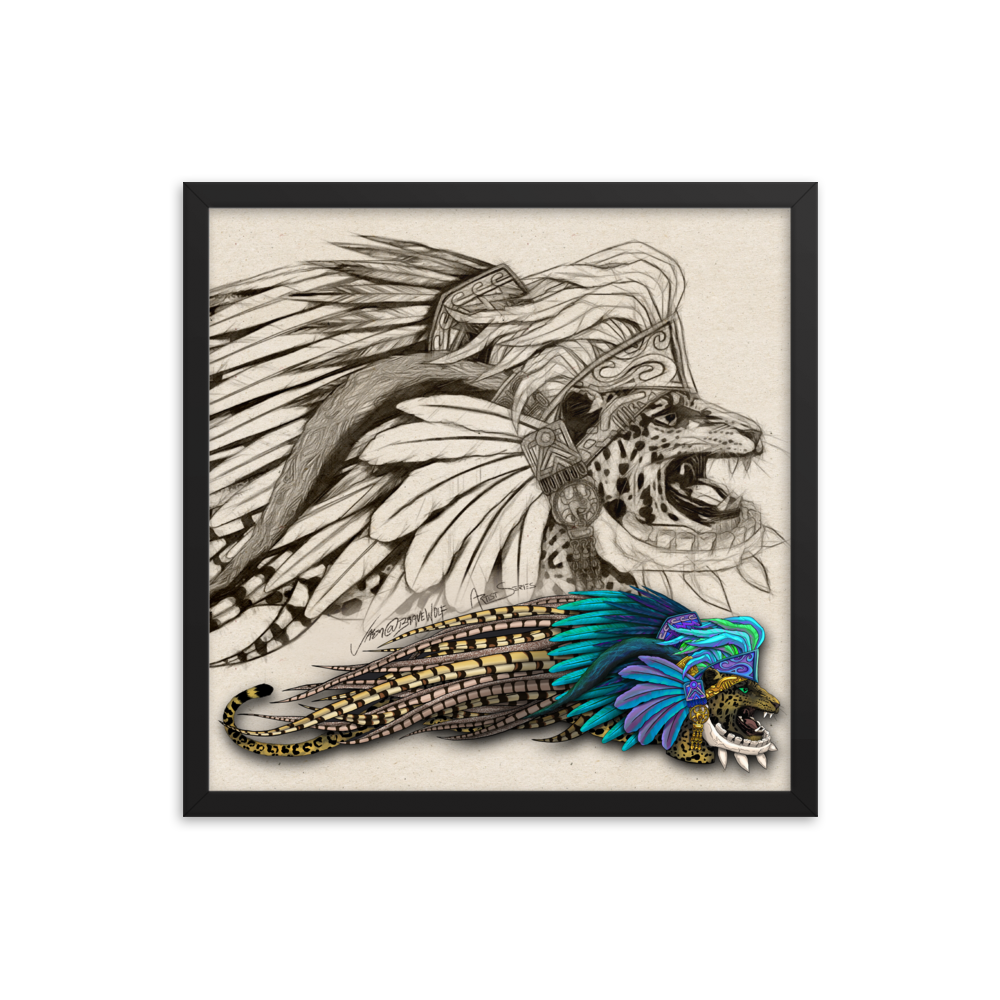 Artist Series Azteca Framed poster