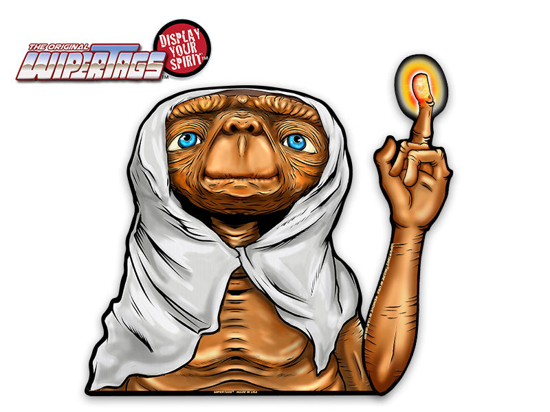 Phone Home Waving Finger WiperTags