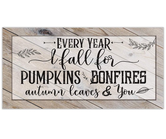 Every Year I Fall For - Canvas