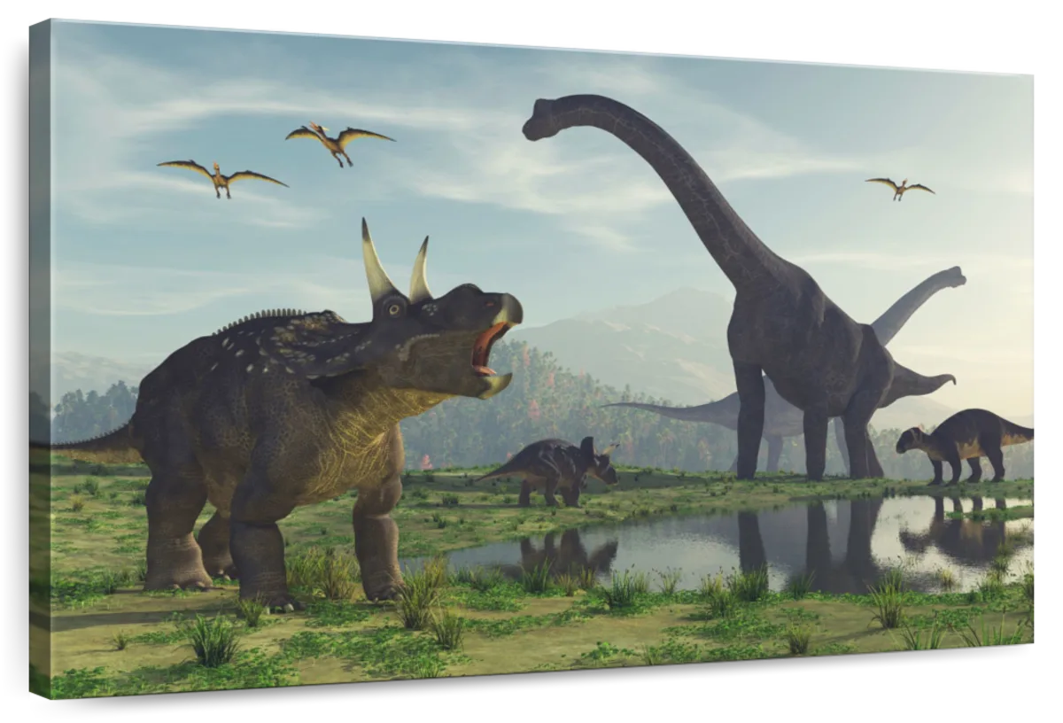 World Of Dinosaurs Wall Art