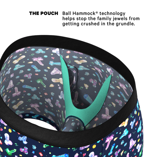 The Family Jewels | Testicular Cancer Foundation Ball Hammock® Pouch Underwear with Fly