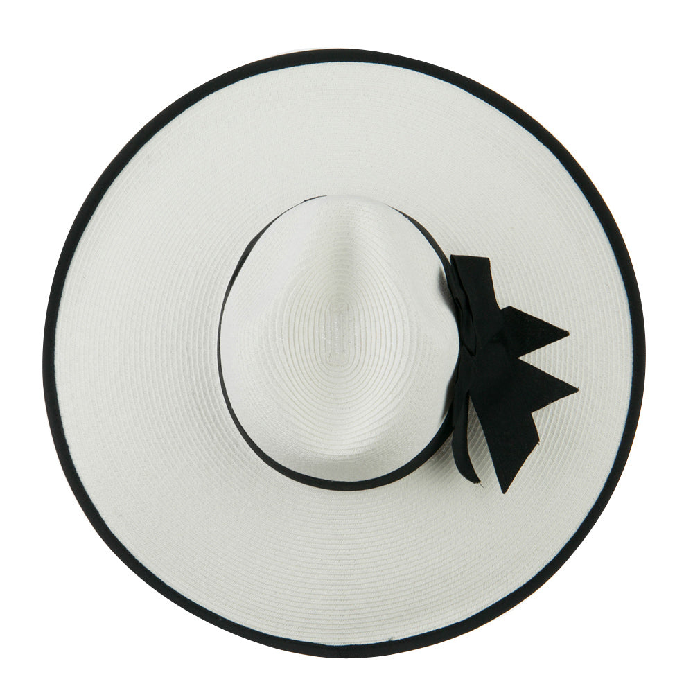 UPF 50+ Fedora Crown Paper Braid Hat