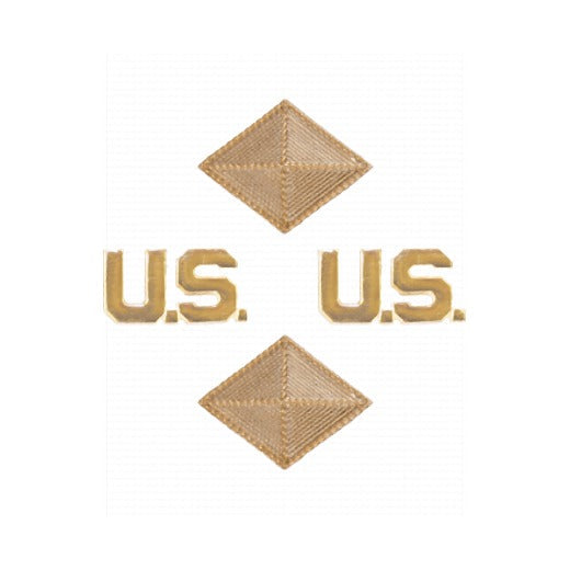 Finance Branch Insignia Set with U.S. Letters