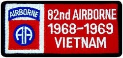 82nd Airborne Vietnam Small Patch - CLEARANCE!