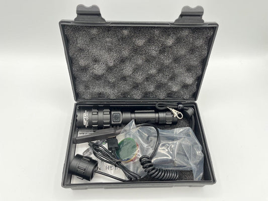 Tactical Multi Color Flashlight - 1600 Lumens