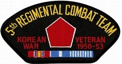 5th Regimental Combat Korea Vet Patch - CLEARANCE!