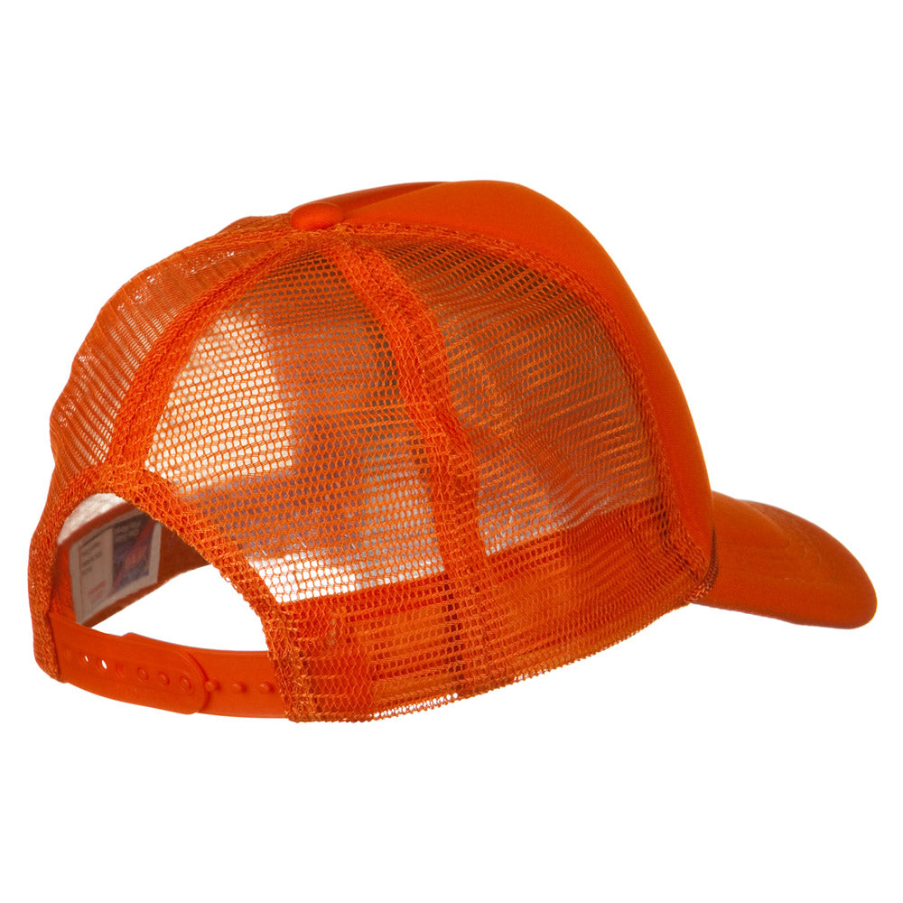 Youth Polyester Foam Front Golf Mesh Cap