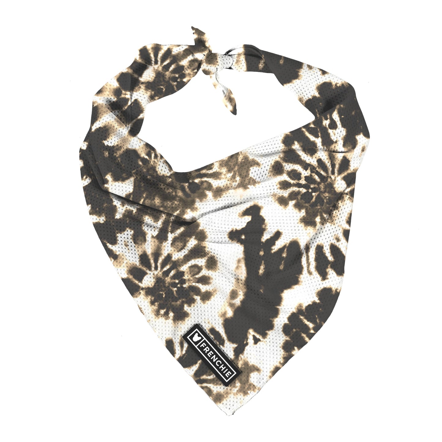 Frenchie Cooling Bandana - Earthy Tie Dye