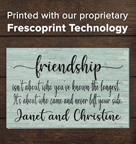 Friend Gift Sign - Custom Friendship Wooden Sign