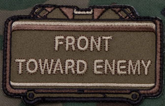 Front Toward Enemy Claymore Mine Morale Patch - Mil-Spec Monkey