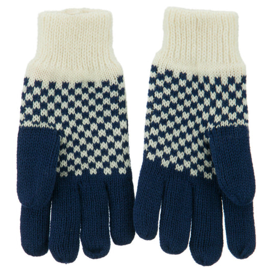 Fancy Snowflake Design Gloves
