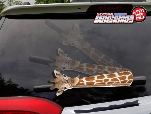 Giraffe with Tongue Out WiperTags