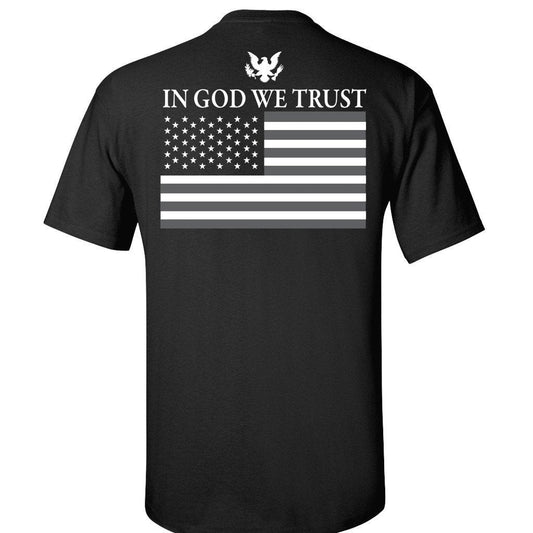 Black IN GOD WE TRUST T-Shirt