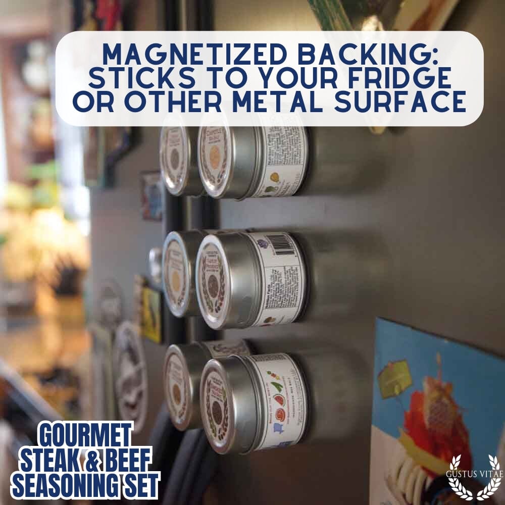 Gourmet BBQ Steak & Beef Seasoning Gift Set - Six Pack