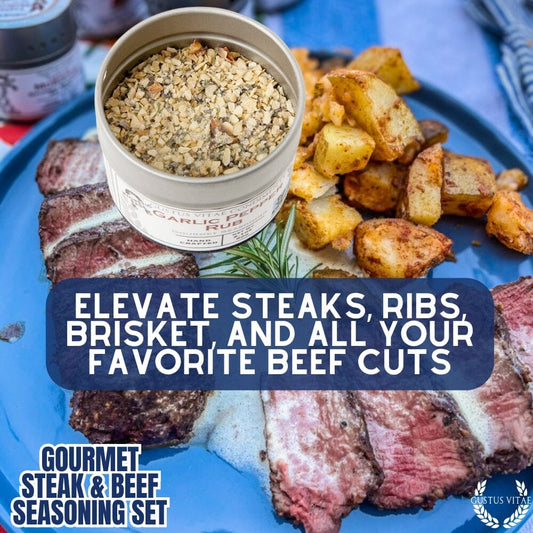 Gourmet BBQ Steak & Beef Seasoning Gift Set - Six Pack