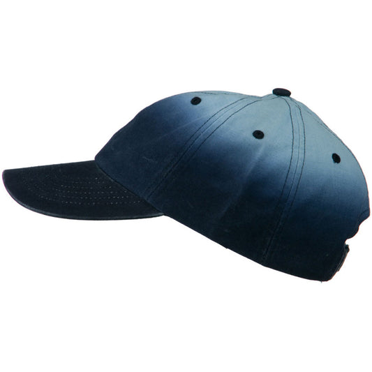 Low Profile Gradient Print Canvas Cap