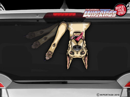 Winston Great Dane Waving WiperTags