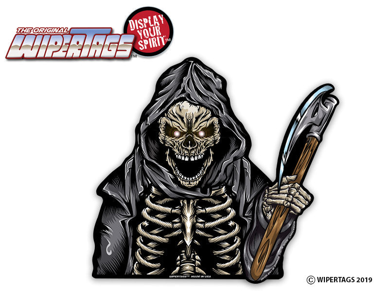 Grim Reaper with Scythe WiperTags