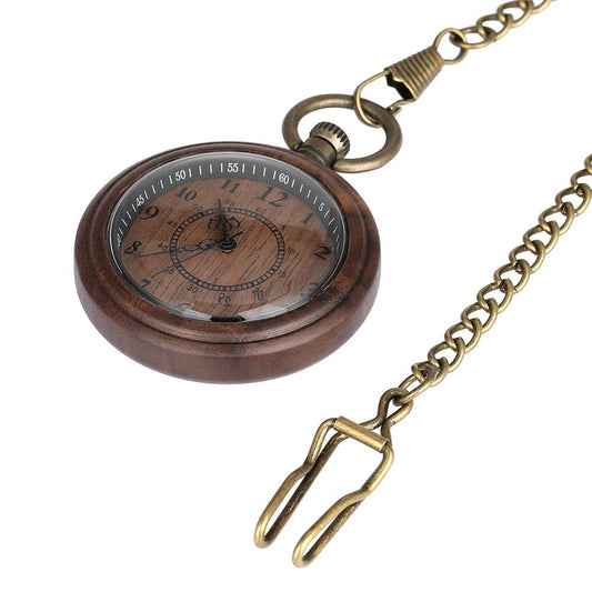 Groomsmen Set of 6 Wooden Pocket Watch | Clasico