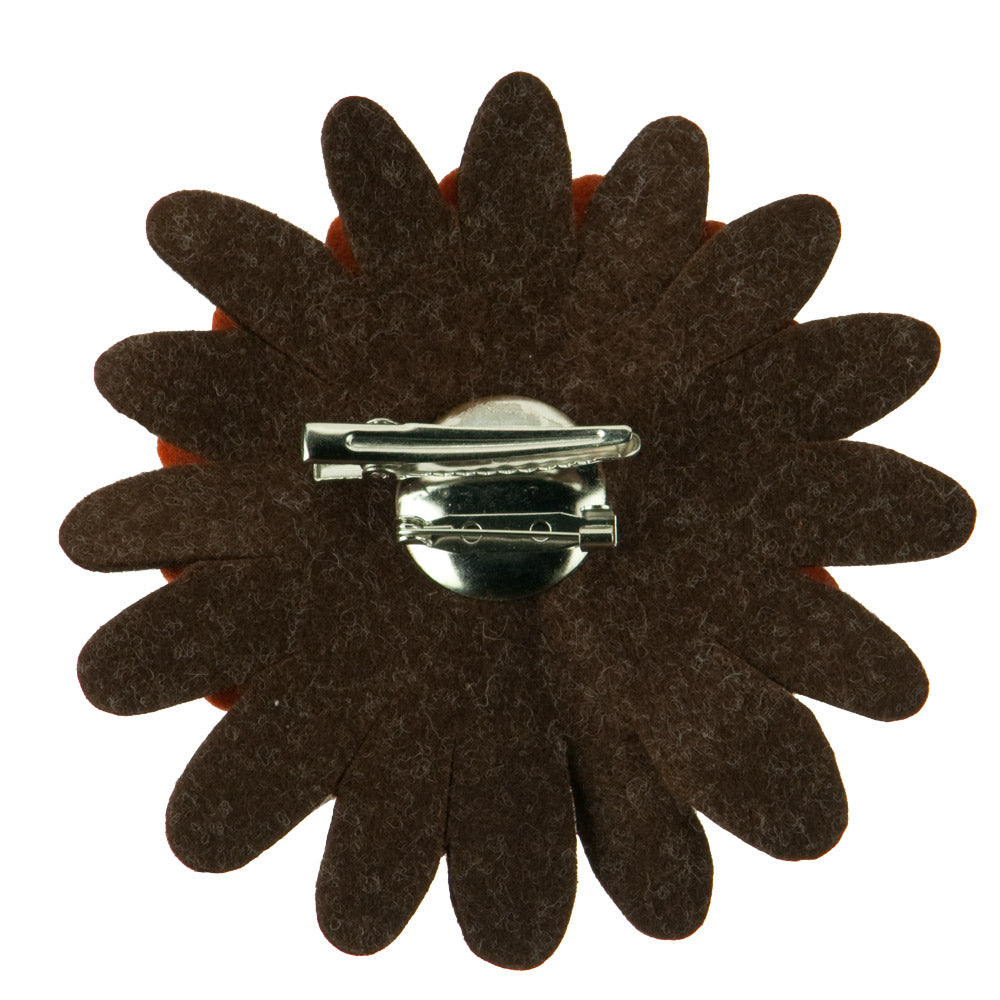 3 Layers Gerber Style Large flower Hair Pin and Clip
