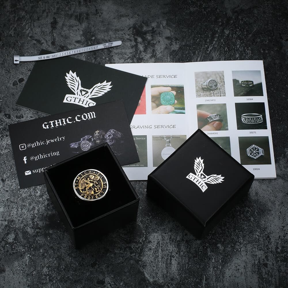 Guardian Angel Templar Knight Ring