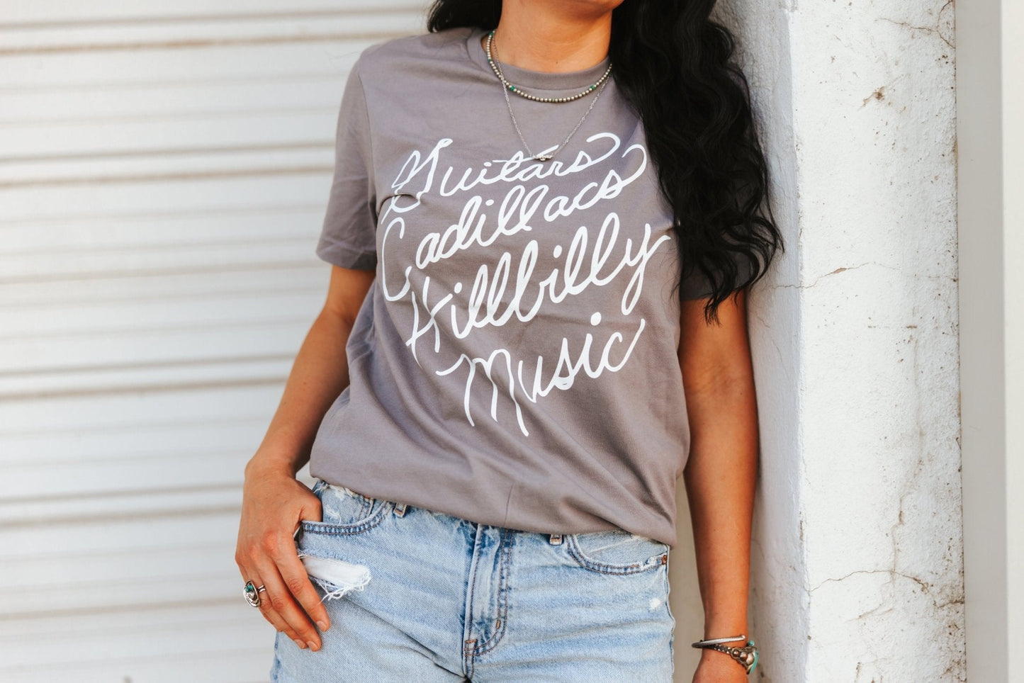 Guitars Cadillacs Graphic Tee