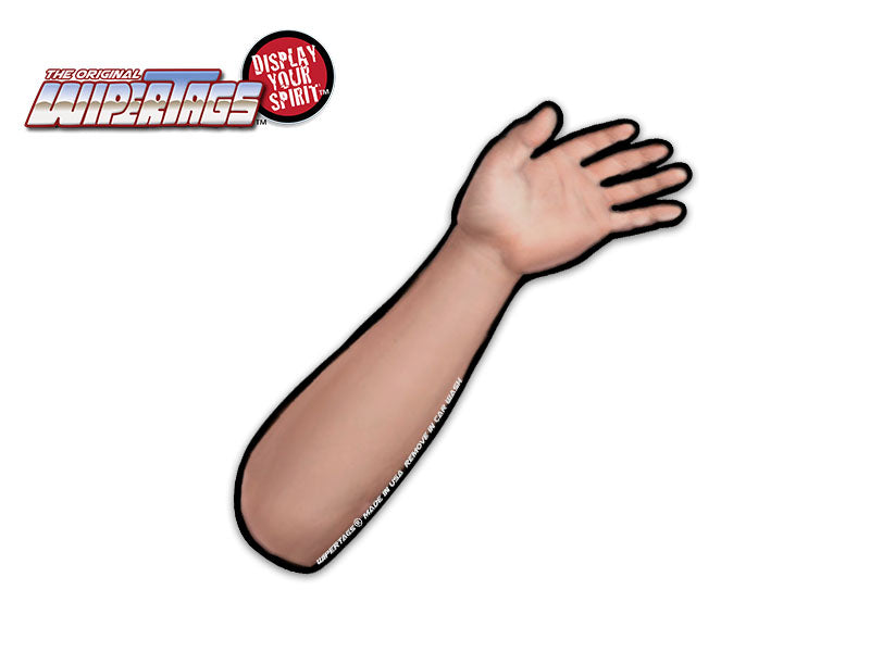 Shrimp Boat Captain Waving WiperTags