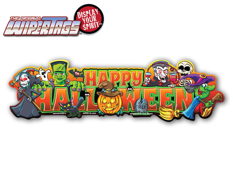 Happy Halloween WiperTags