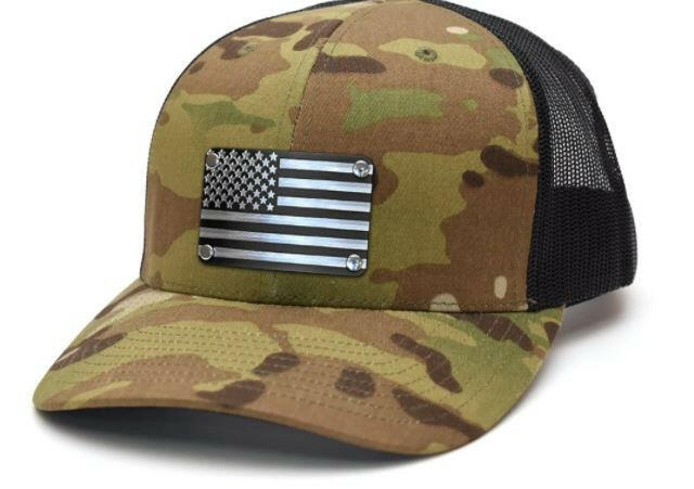 American Flag Hat Steel