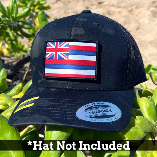 Hawaii State Flag - Color - Removable Patch