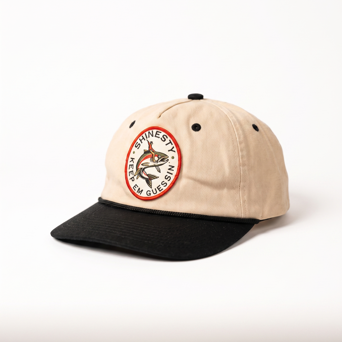 The Rowdy Angler | Fish Cowboy 5 Panel Canvas Hat