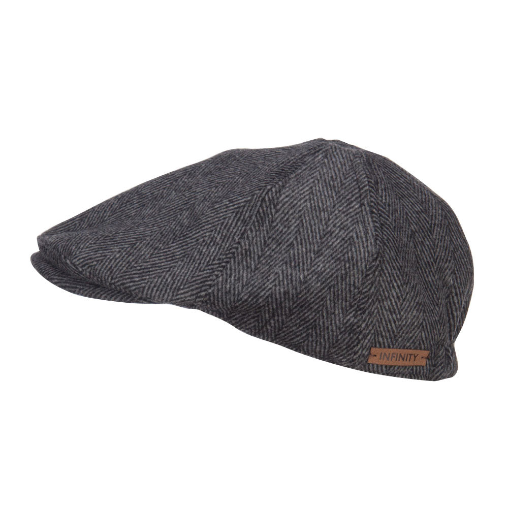 Men's Herringbone Wool Ivy Cap