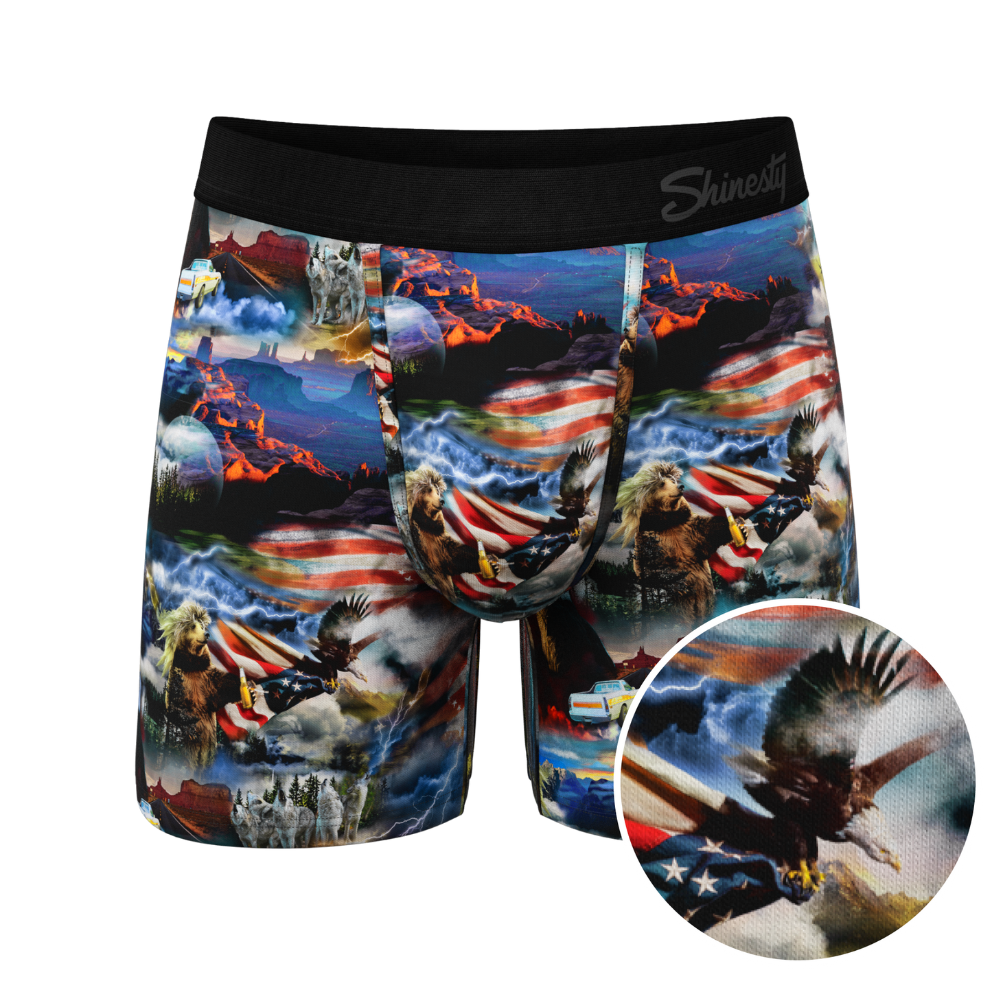 The Home Sweet Home | America Themed Ball Hammock® Pouch Underwear